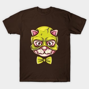 The Green Cat Mask T-Shirt